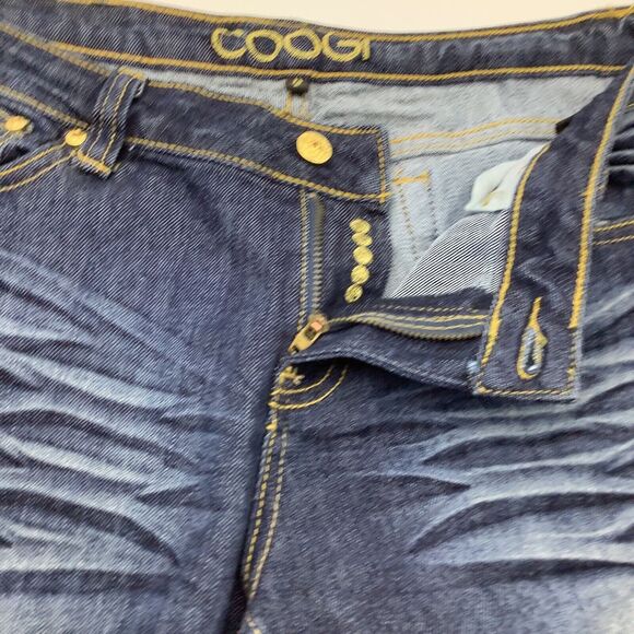 Coogi Australia‎ Womens Love Sequin Pocket Jeans Blue Size 13/14 - Picture 6 of 11